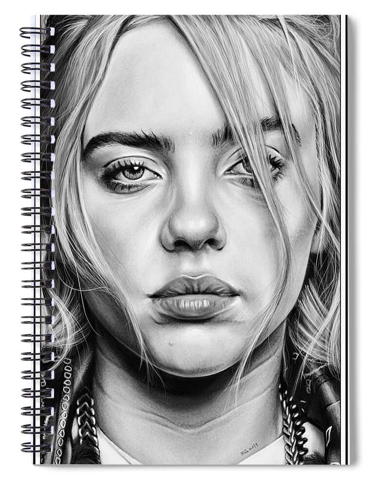 Pure hand drawn realistic Billie Eilish photo using graphite, charcoal &  simple colored pencils on A4 size drawing paper - just uploaded to my  Youtube channel : r/drawing